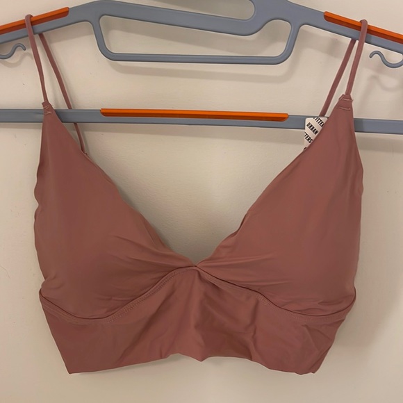 Urban Outfitters Other - Urban Outfitters Out from Under Triangle Bralette Rose/Mauve